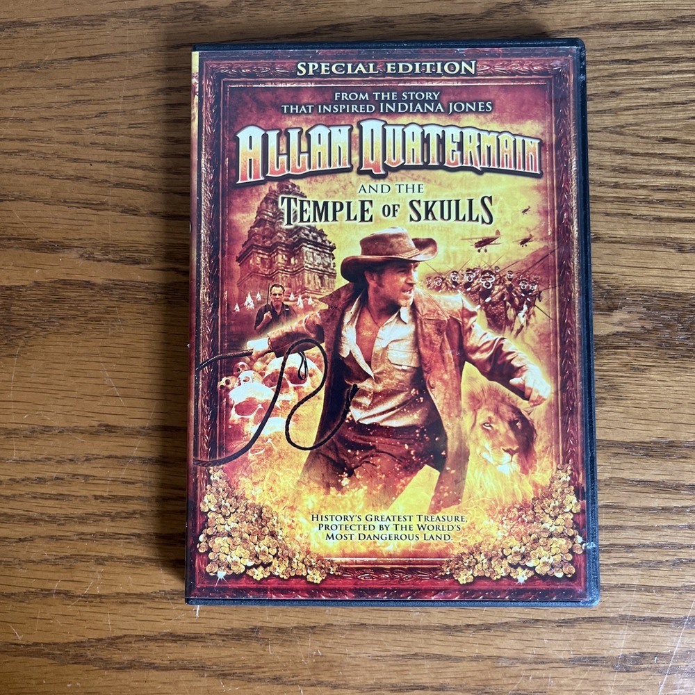 Allan Quatermain and the Temple of Skulls‎ (DVD, 2008)